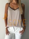 Krémové Tielko 1 | Soye Clothing