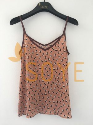 Medené Vzorované Tielko 2 | Soye Clothing