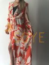 Oranžová Dlhá Tunika s Dlhým Rukávom 1 | Soye Clothing