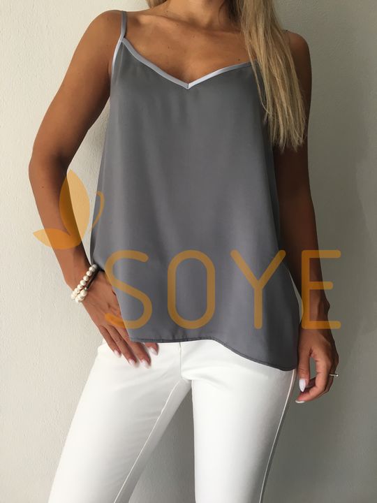 Sivé Tielko 3 | Soye Clothing